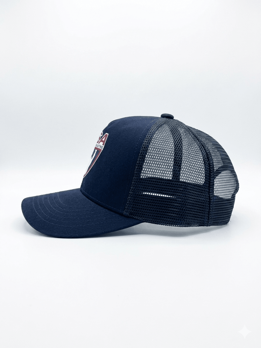 USAW Navy Trucker Hat - VIRUS® Performance Apparel