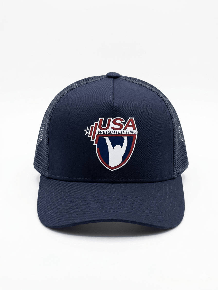 USAW Navy Trucker Hat - VIRUS® Performance Apparel
