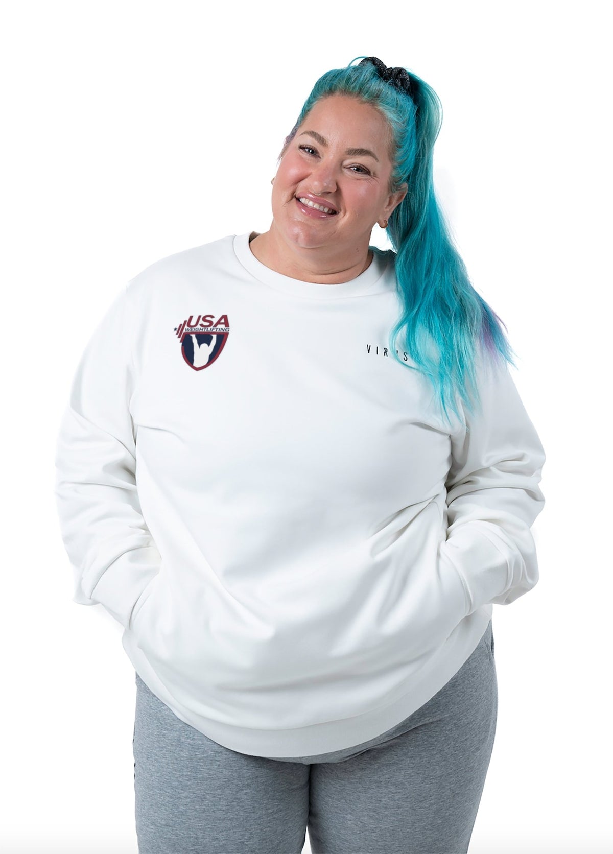 USAW Rebel Crew Sweater - VIRUS® Performance Apparel