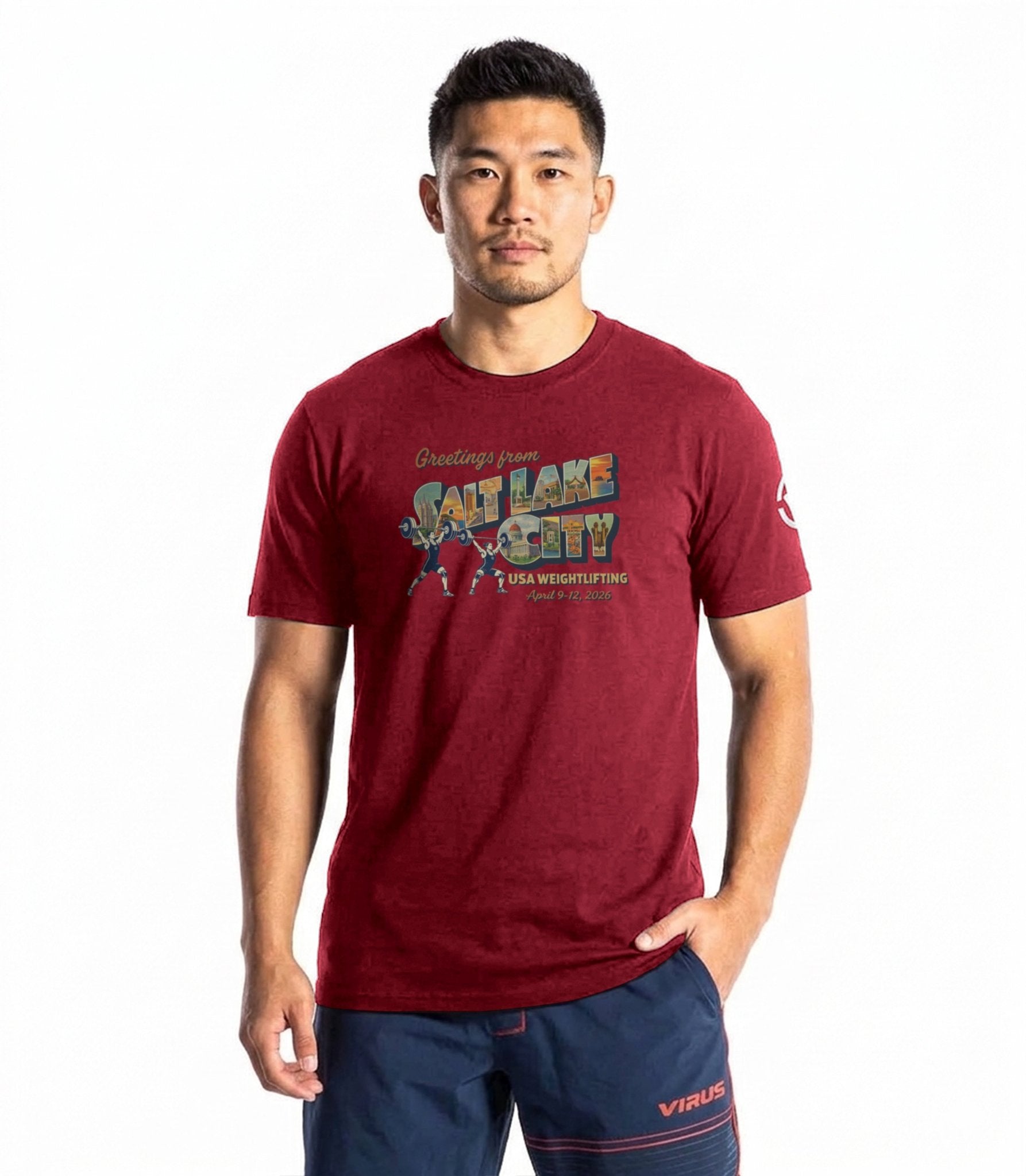 USAW Salt Lake City 2026 Tee - VIRUS® Performance Apparel