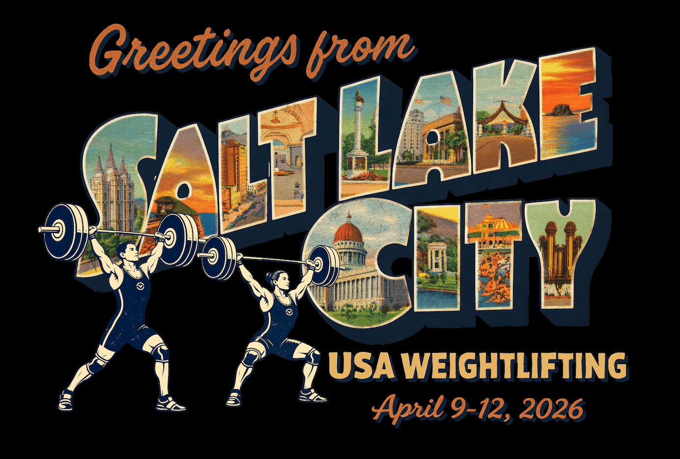 USAW Salt Lake City 2026 Tee - VIRUS® Performance Apparel