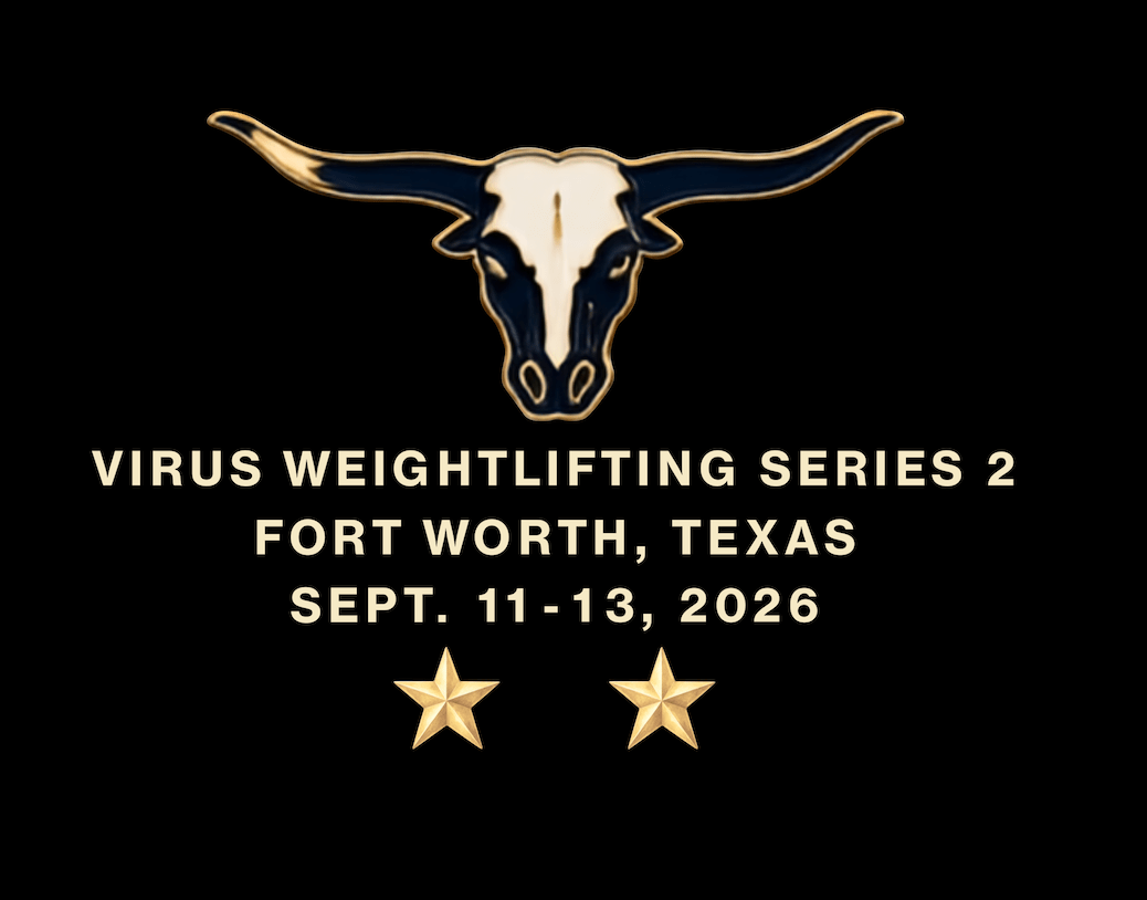 Weightlifting Series II Texas Event Tee - VIRUS® Performance Apparel