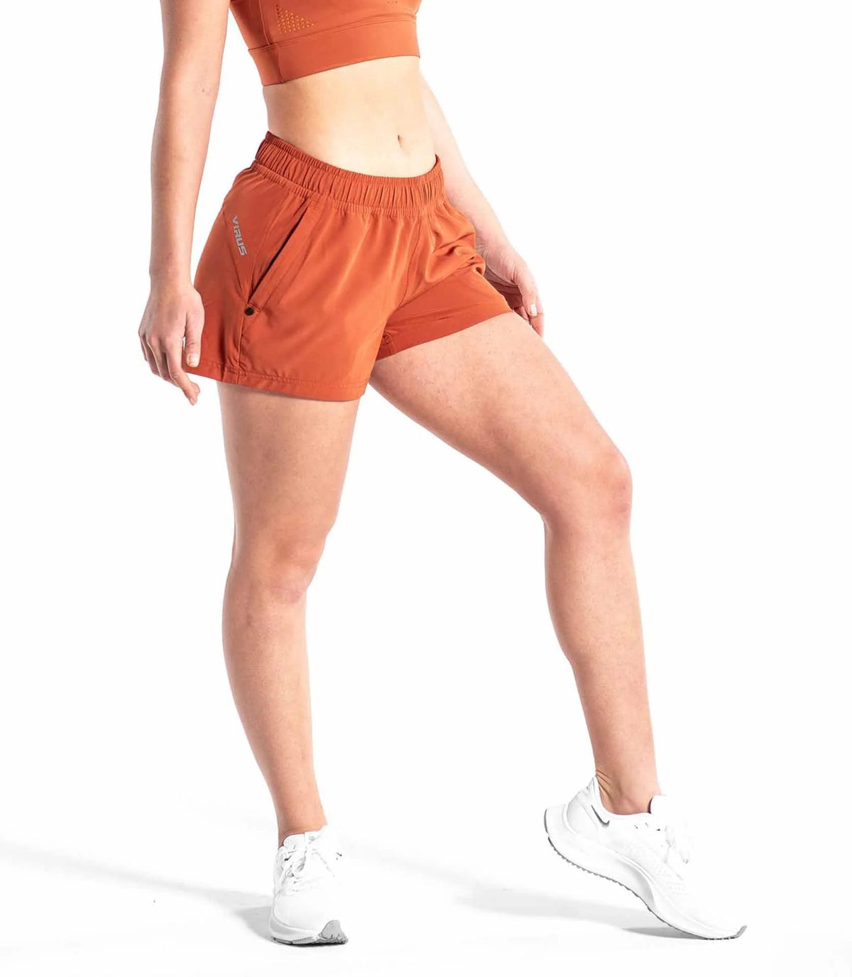 Women's Run/Bike Bundle | CoolJade™ Cooling and AirFlex™ Mobility From Mile One to Cooldown - VIRUS® Performance Apparel. Slide 16 of 23
