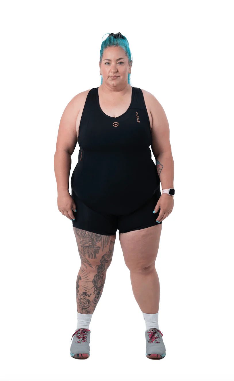 Women's Weightlifting Bundle | Bioceramic™ Compression and BioPolyform™ Durability From Warm - Up to PR - VIRUS® Performance Apparel. Slide 25 of 62
