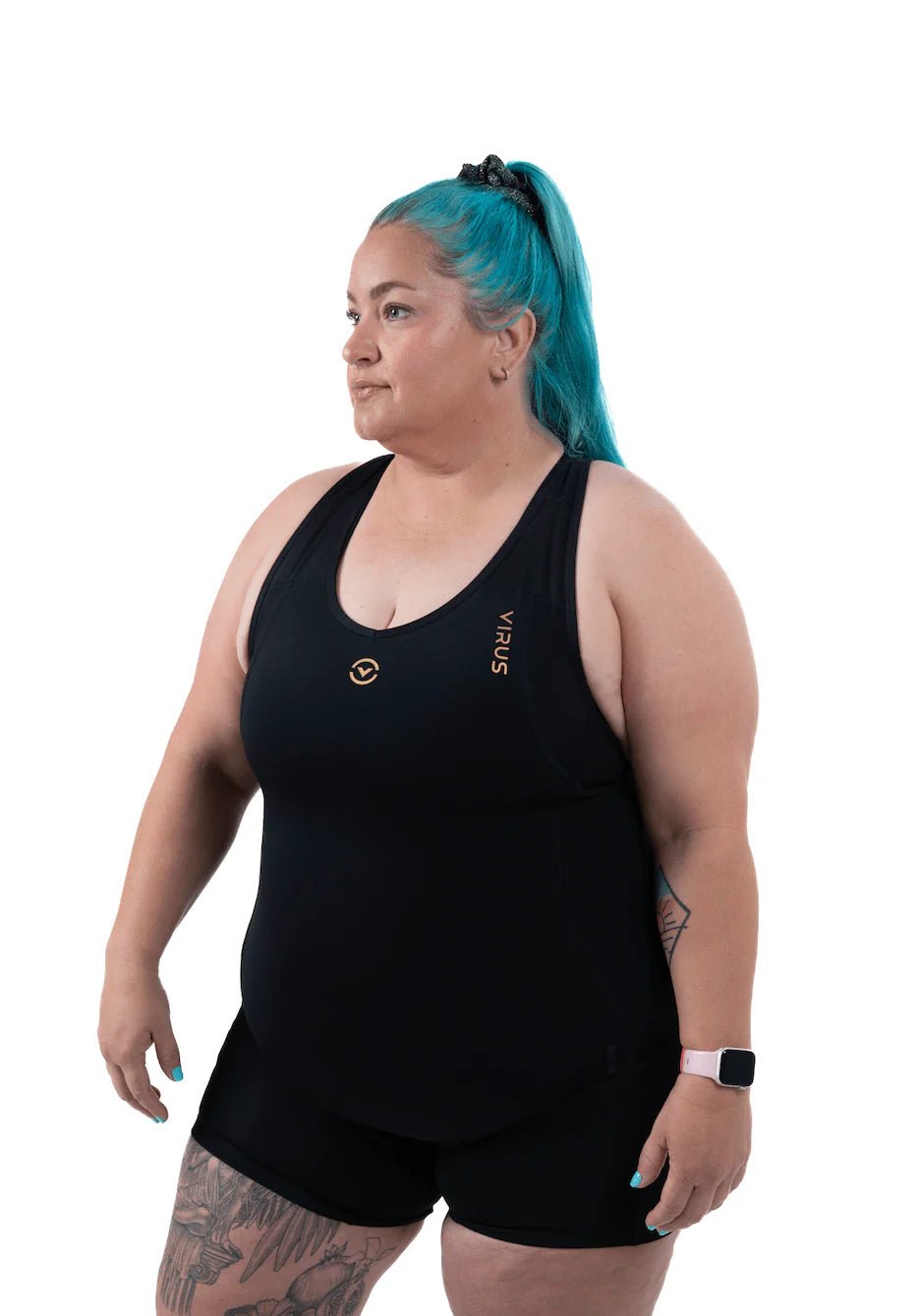 Women's Weightlifting Bundle | Bioceramic™ Compression and BioPolyform™ Durability From Warm - Up to PR - VIRUS® Performance Apparel. Slide 28 of 62
