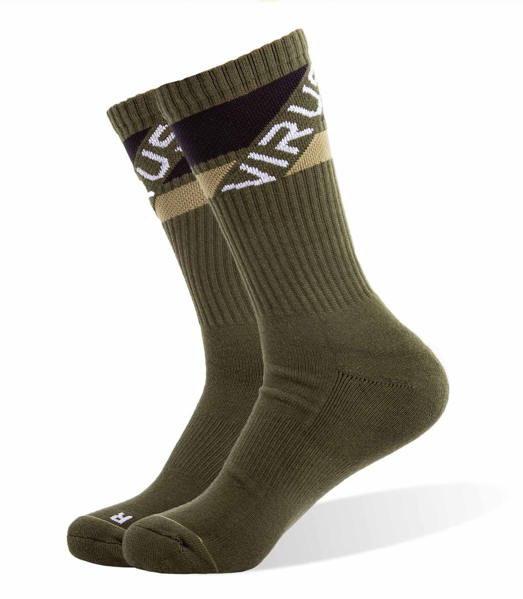 Slant Crew Socks