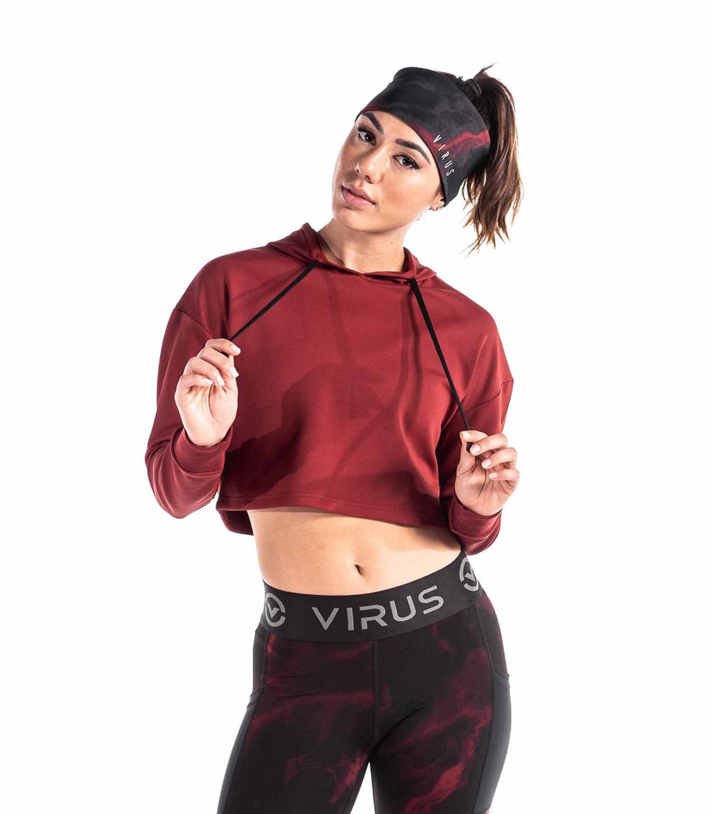 Atlas Crop Hoodie