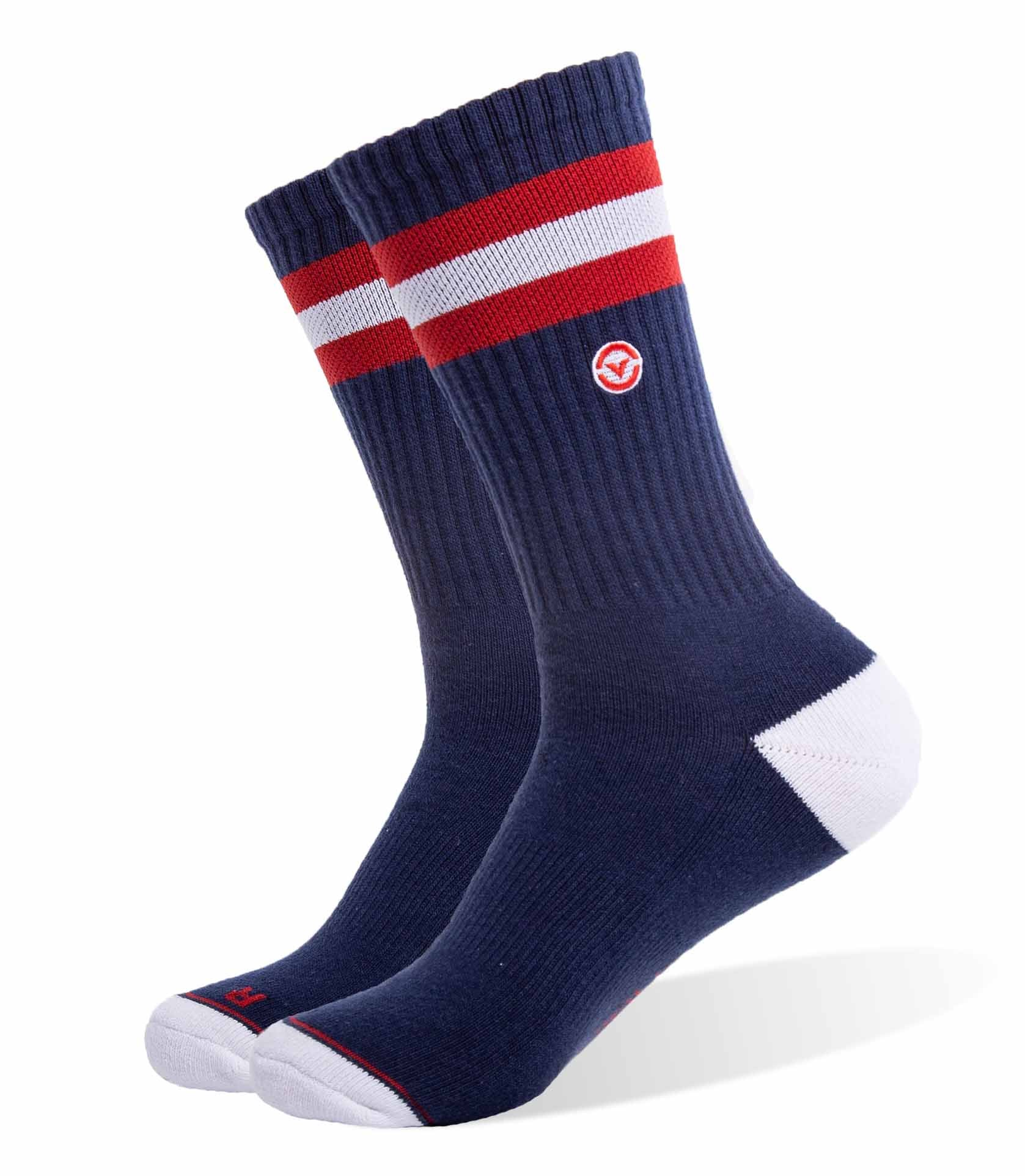 Borderline USA Crew Socks