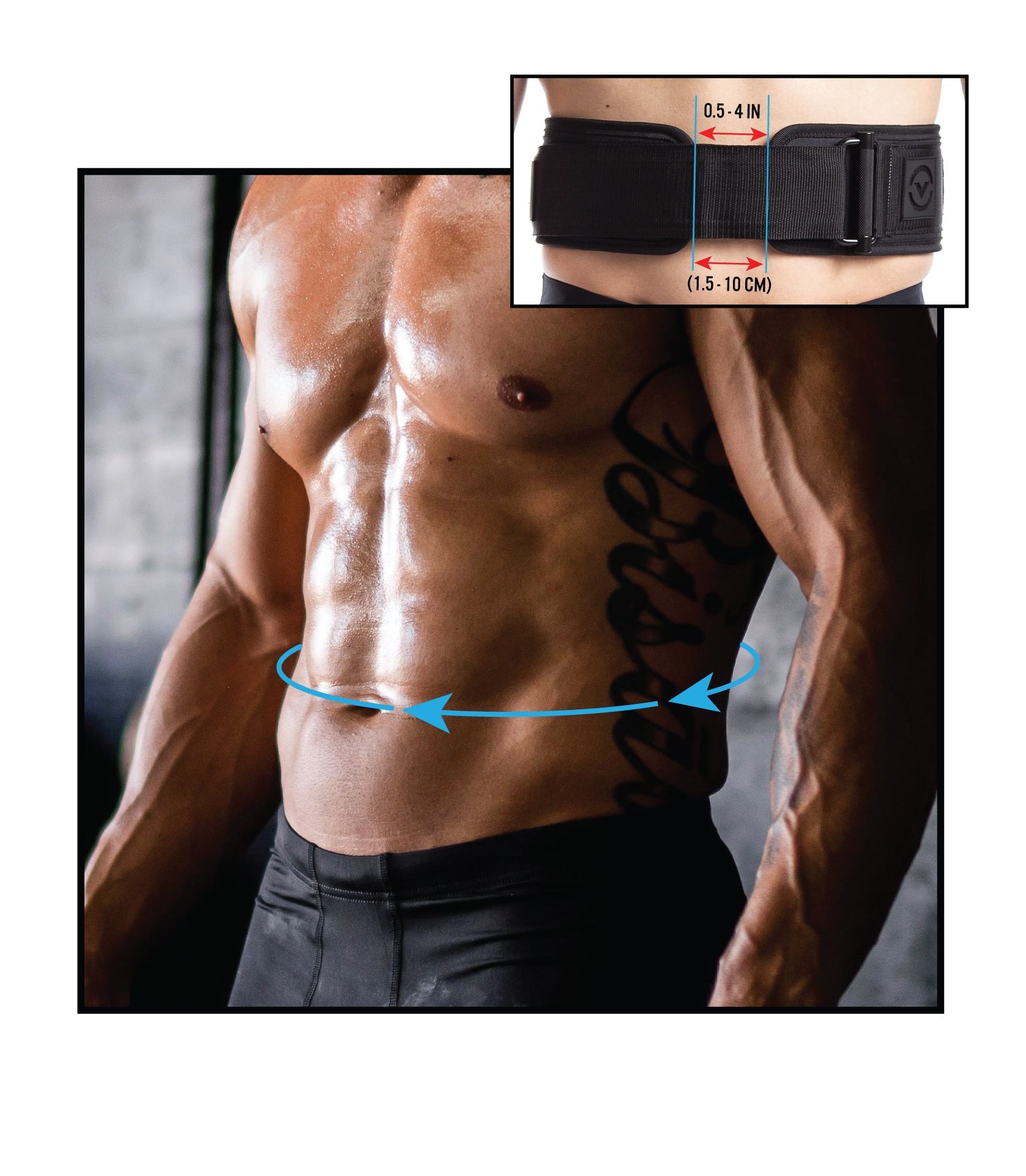 Diamatek Stealth Weightlifting Belt - VIRUS® Performance Apparel