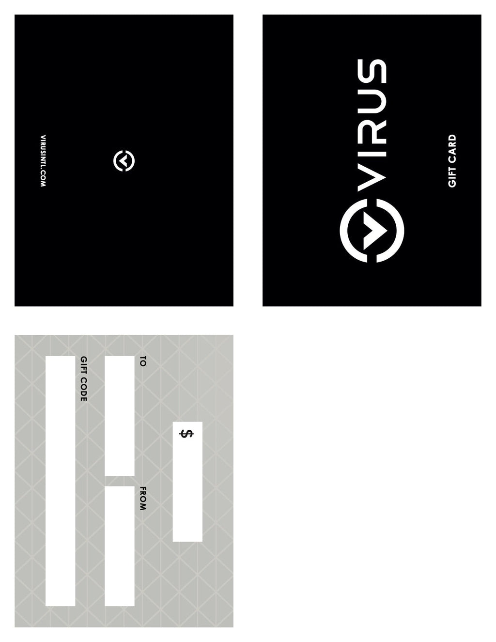 E - Gift Card - VIRUS® Performance Apparel