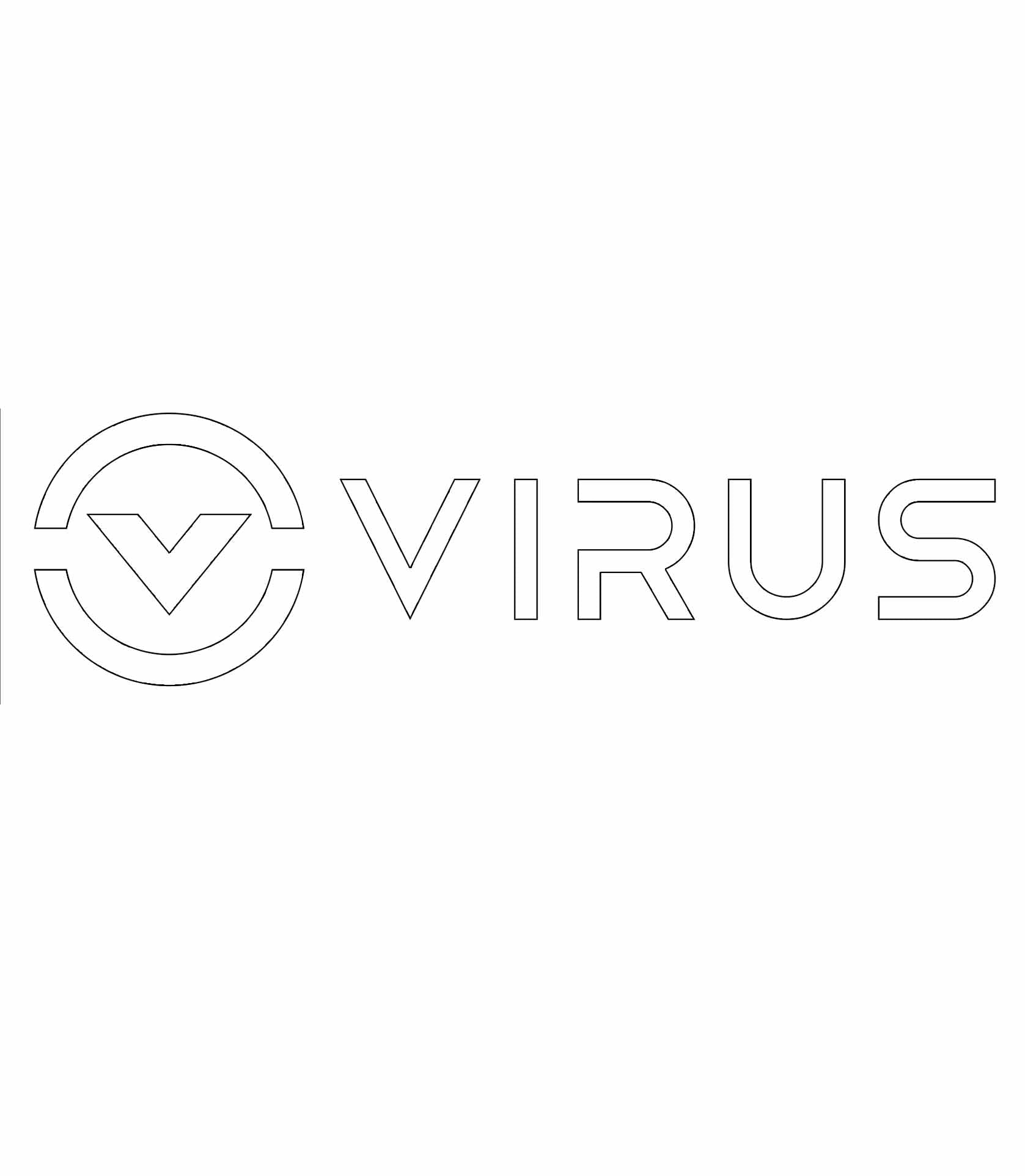 Forever 11" Decal - VIRUS® Performance Apparel